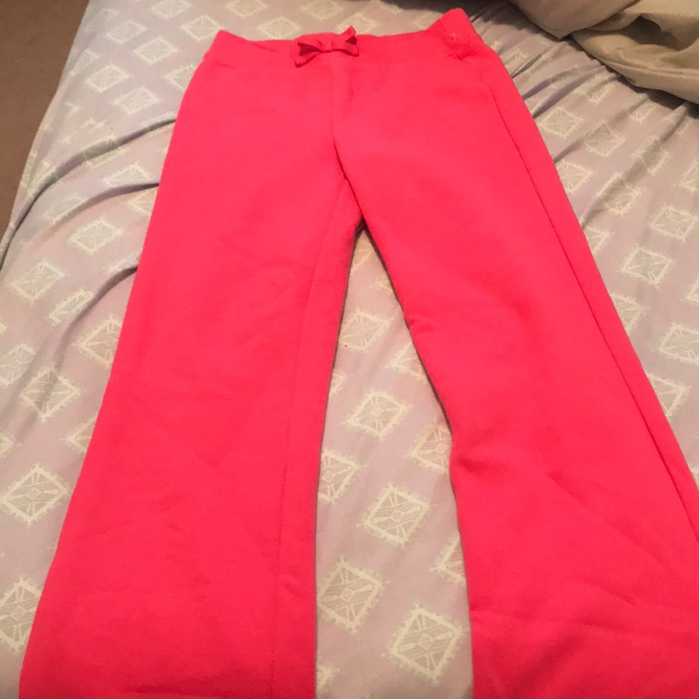 Hot pink girl joggers size 10-12 for girls